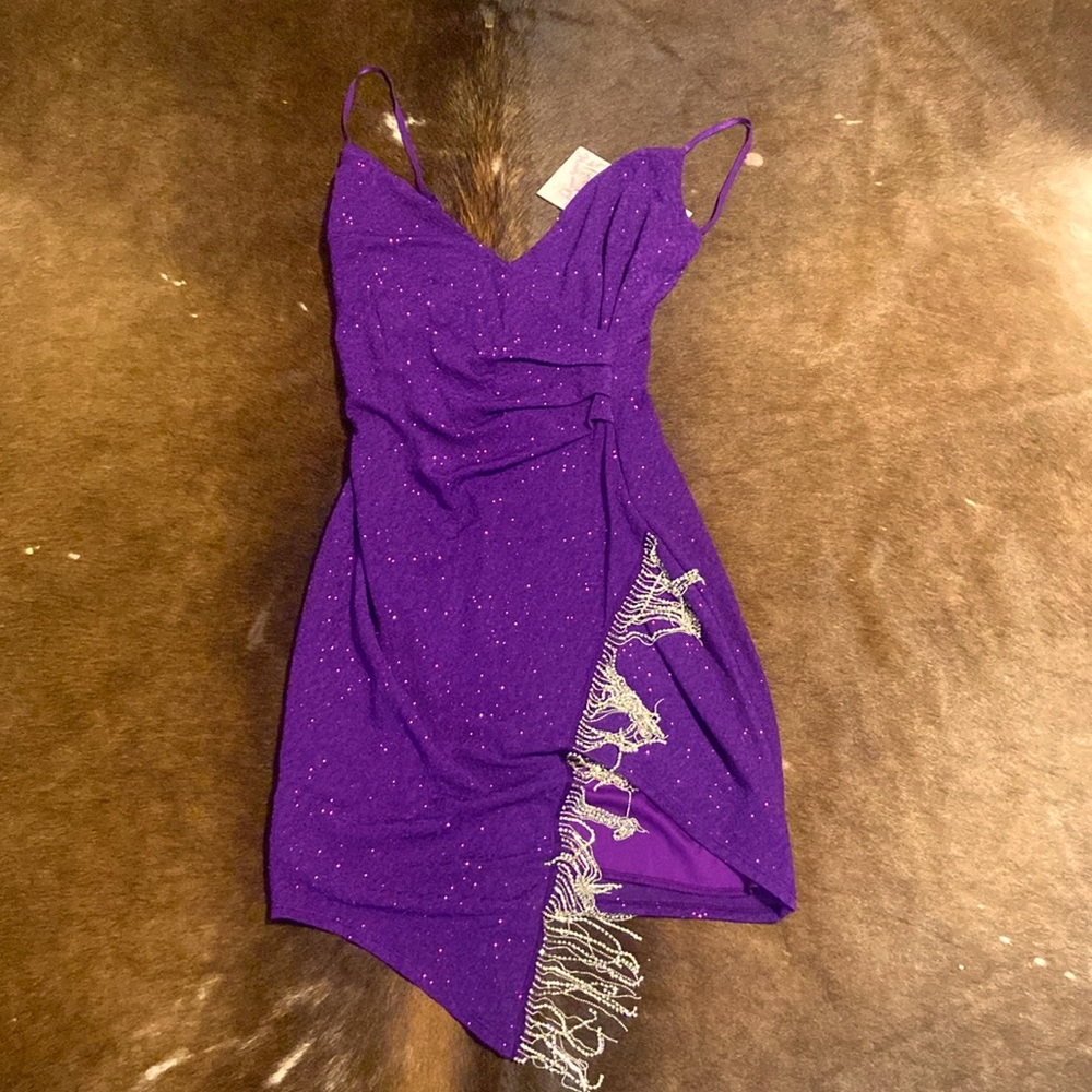 Purple Sparkly Dress